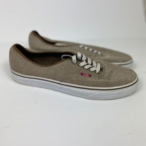 Vans brown twill 9.5